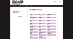Desktop Screenshot of mcgard.mycarparts.net