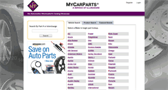 Desktop Screenshot of interparts.mycarparts.net