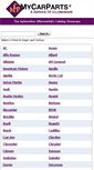 Mobile Screenshot of interparts.mycarparts.net